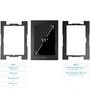 Tooq Marco Antirrobo con Cerradura TQATTE2601-S-B para Tablets de 11 y 10.9 Pulgadas, Negro